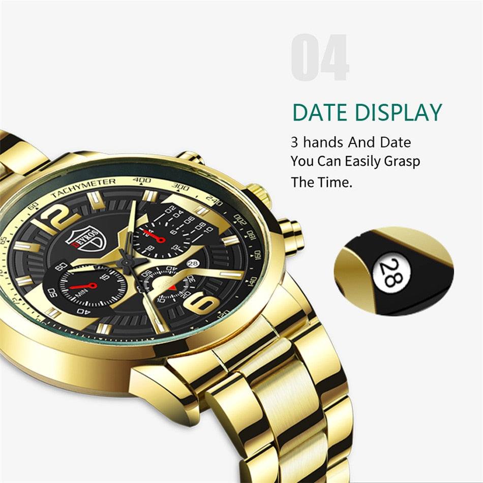 Iron Face Stainless Steel Wrist Watch for Men - Premium Watches from Dressmycell.com - Just $20.00! Shop now at Dressmycell.com Iron Face Stainless Steel Wrist Watch for Men - Premium Watches from Dressmycell.com - Just $20.00! Shop now at Dressmycell.com